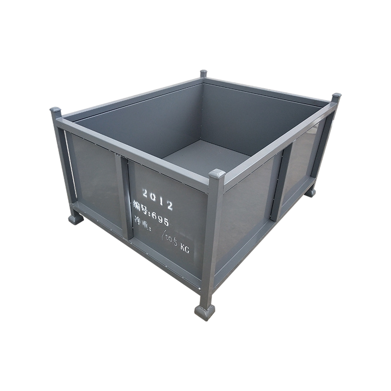 1000kg Load-Bearing Warehouse Stacking Metal Heavy-Duty Pallet Boxes