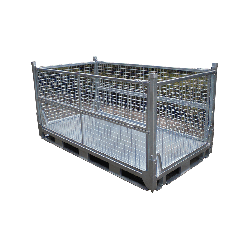 1000kg Load-Bearing Stackable Wire Pallet Frame