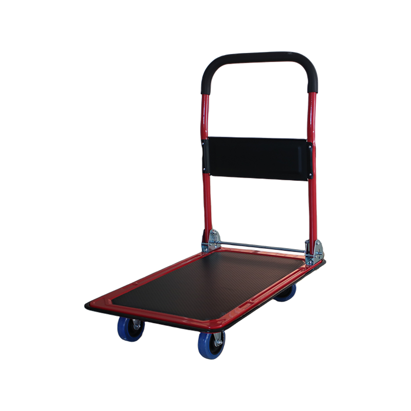 150kg Load-Bearing 360-Degree Swivel Wheel Platform Trolley