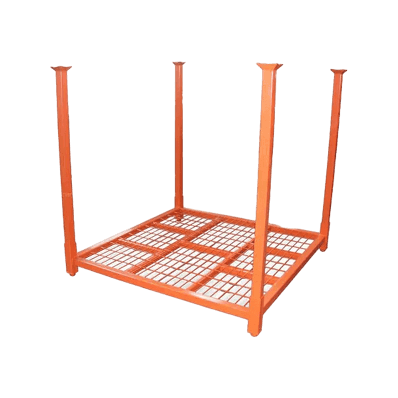 Heavy Weight Detachable Tire Stacking Rack Movable Post Pallet Rack