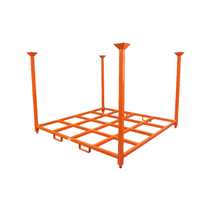 Removable 1000kg Capacity Poweder Coating Movable Post Pallet Racks